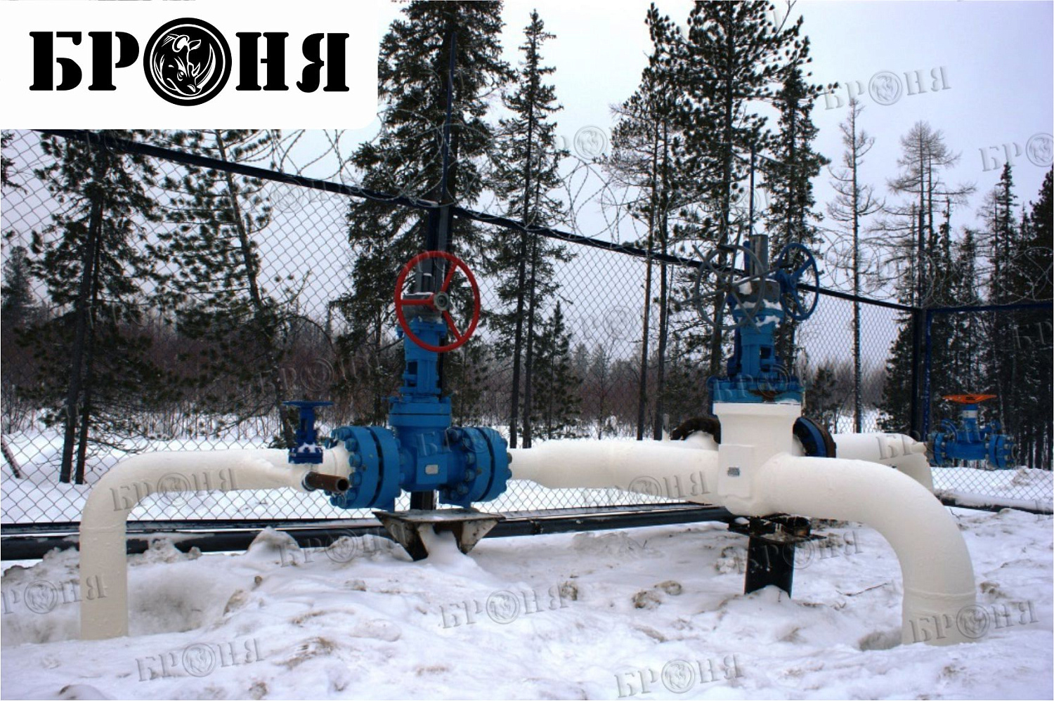 Ноябрьск, изоляция узлов нефтепровода ОАО "Газпромнефть-ННГ"