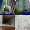 Bronya Facade during the construction of a multi-storey building from Investradiostroy, Rostov on Don