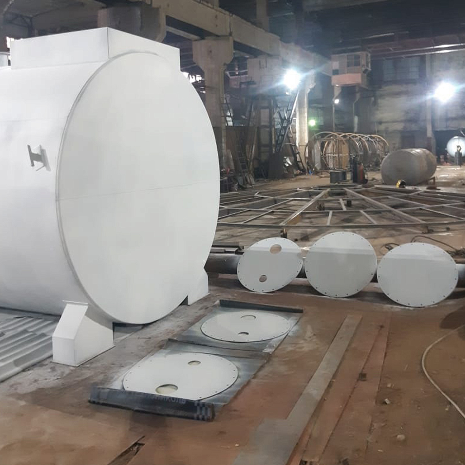 Comprehensive Application of "Bronya Metal Elastic" and "Bronya AquaBlock Expert" Rubber Materials in Metal Tank Production in Almaty (photos)