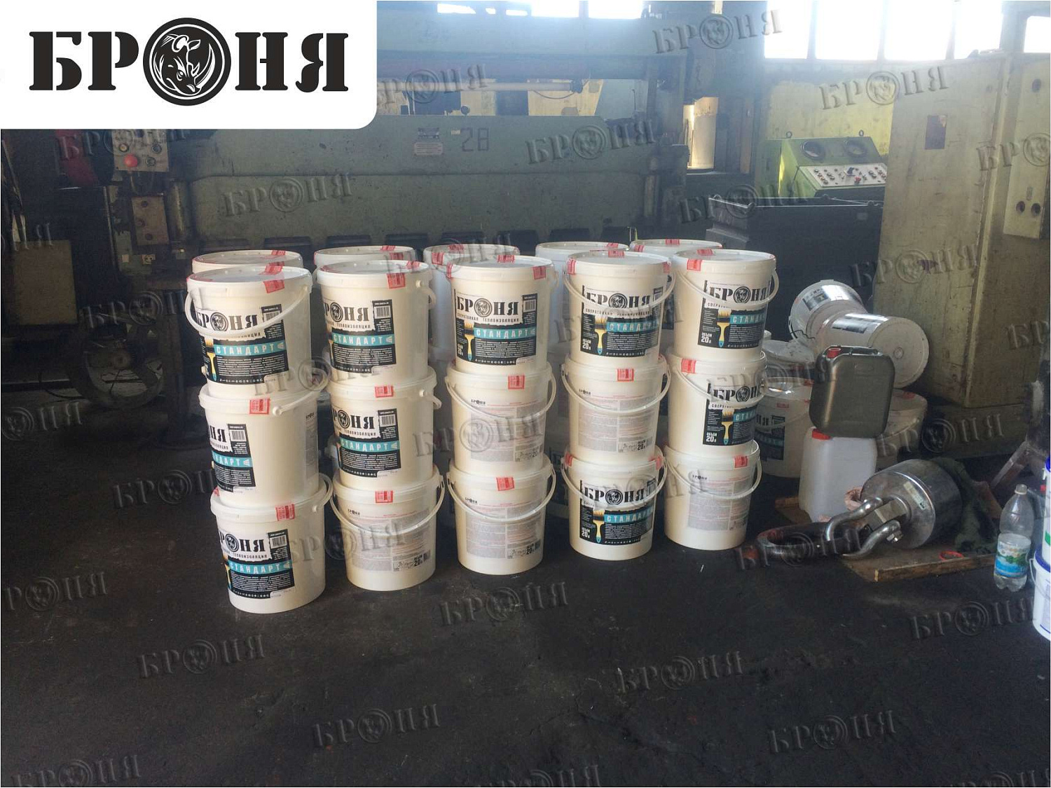 Volgograd, insulation of walls and ceiling of a metal products workshop
