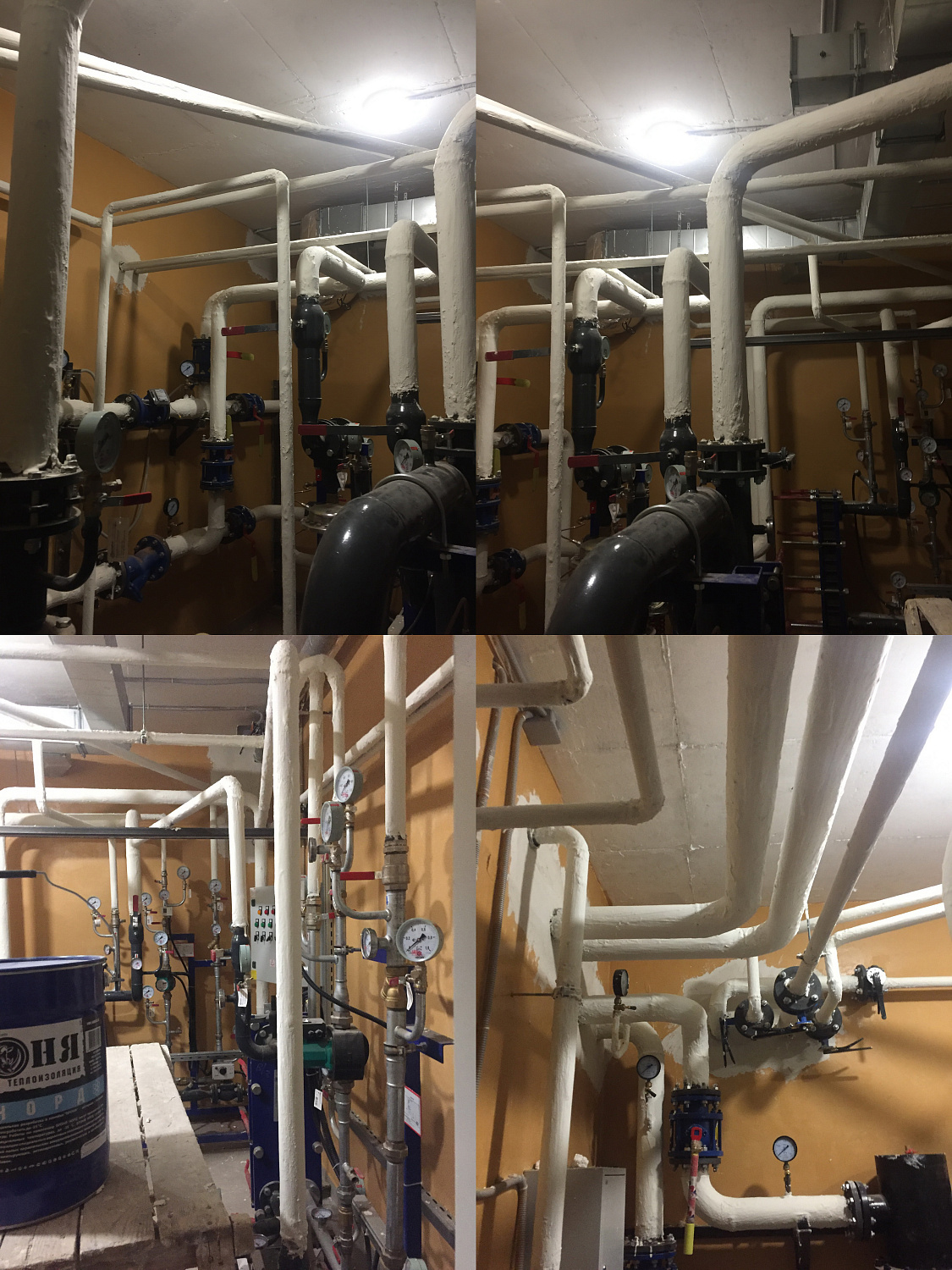 Bronya Winter, Antikor for thermal insulation of pipelines in the building of the residential complex "Parkhomenko NEW", 8a, Volgograd