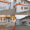 4 types of Bronya in a major overhaul on the facade and heating unit of the building of the Central Control Center in Blagoveshchensk (photo+video)