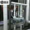 Moscow, pipeline of the autonomous boiler plant at the production base of JSC "MOSGAZ"