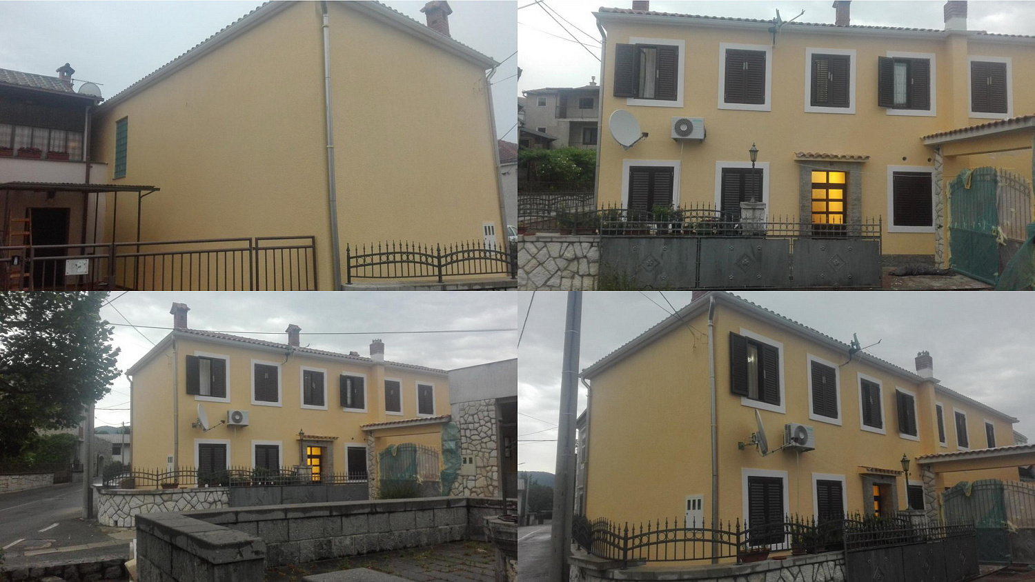 Bronya Facade for thermal insulation of a business residential building in Shkrlevo, Croatia (photo)