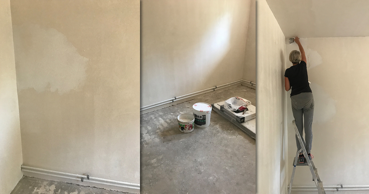  Thermal insulation of walls, ceilings and floors at the Ostrovok p.o. Kopylova of the Samara region