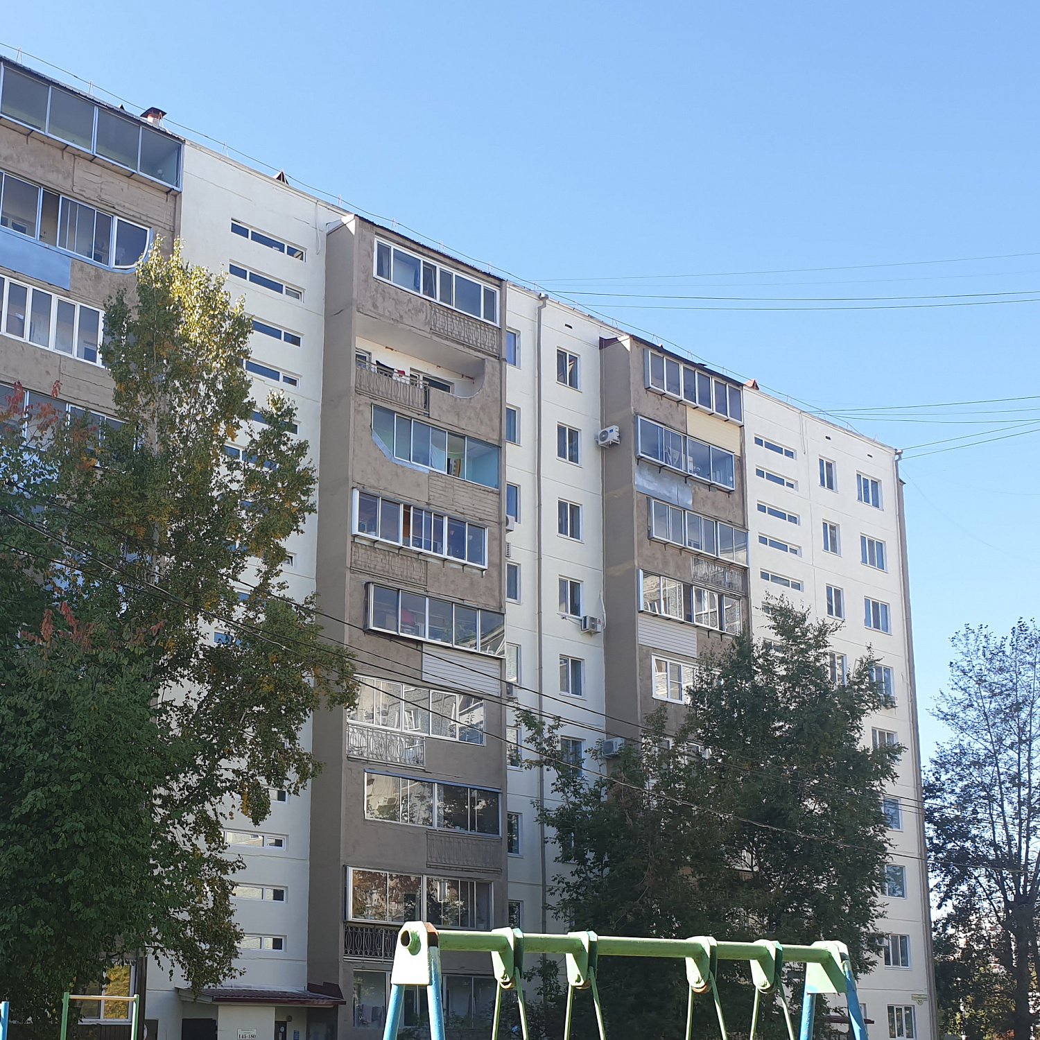 Очередное применение Броня Фасад НГ на фасаде многоквартирного дома, в рамках глобальных работ капитальному ремонту многоэтажных жилых домов в городе Благовещенск (фото и видео)  