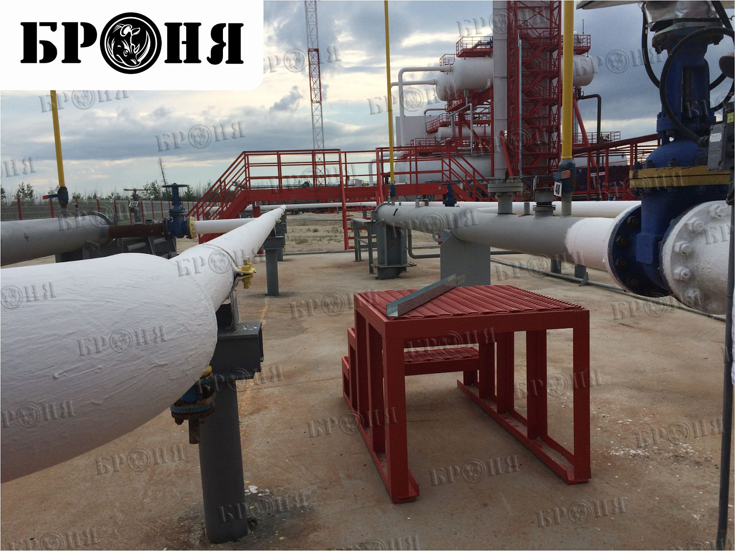 Тюменская область, изоляция нефтехранилищ, оборудования и трубопроводов Лукойл