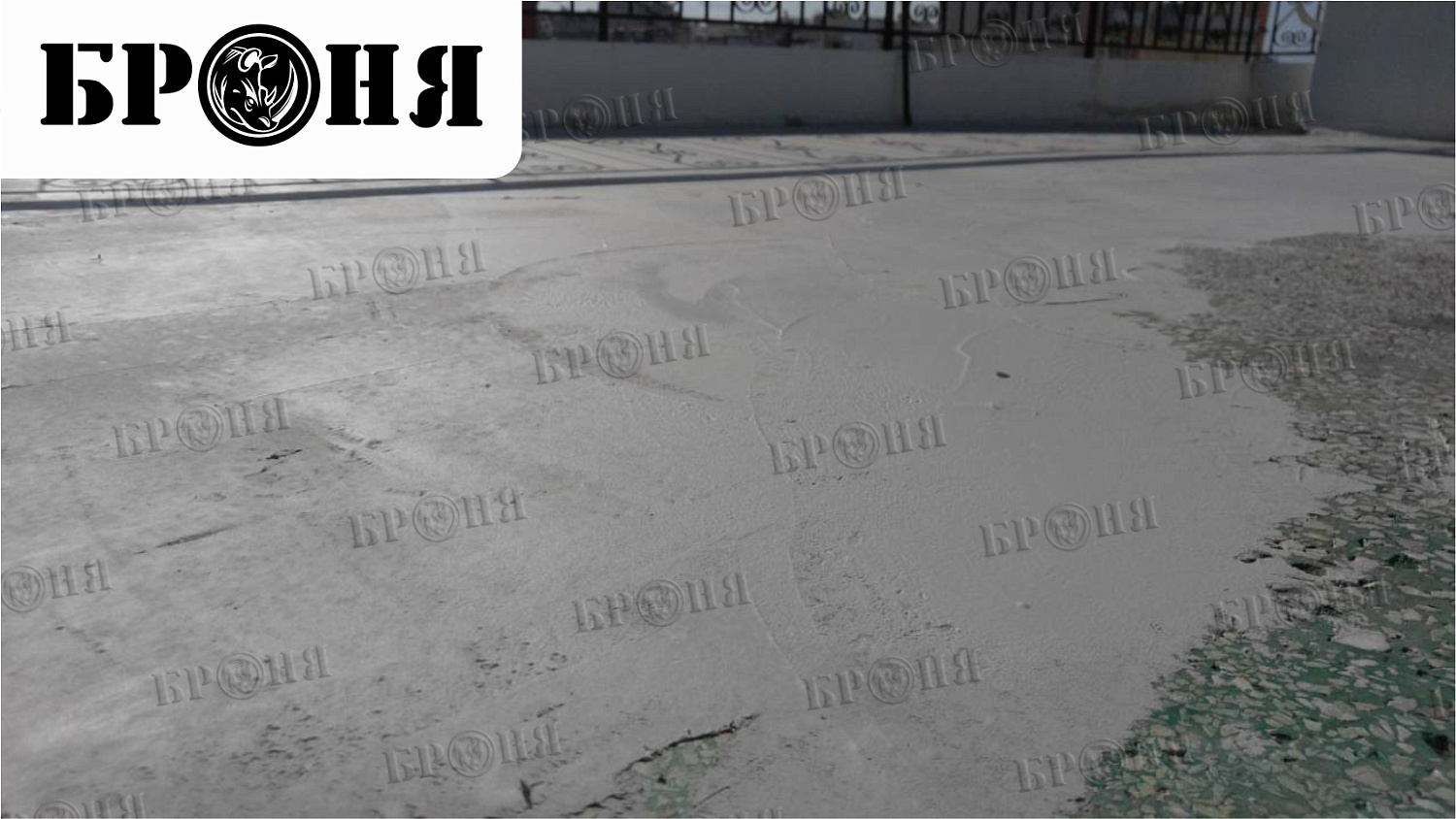 Греция, Броня Лайт на крыше жилого дома